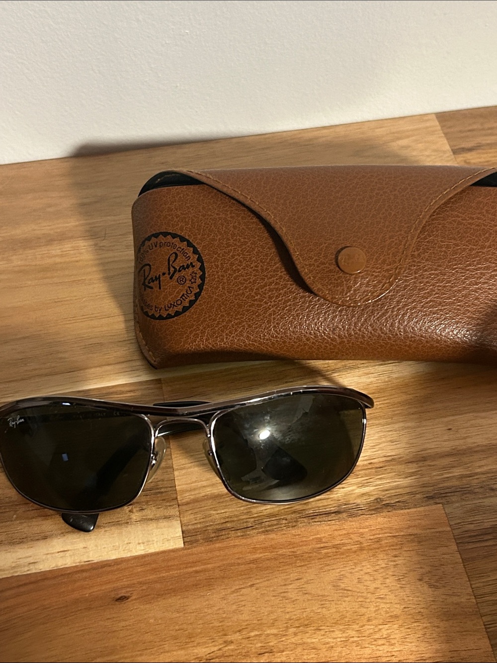 RARE Vintage NWT Ray-Ban RB3119 Olympian sunglasses